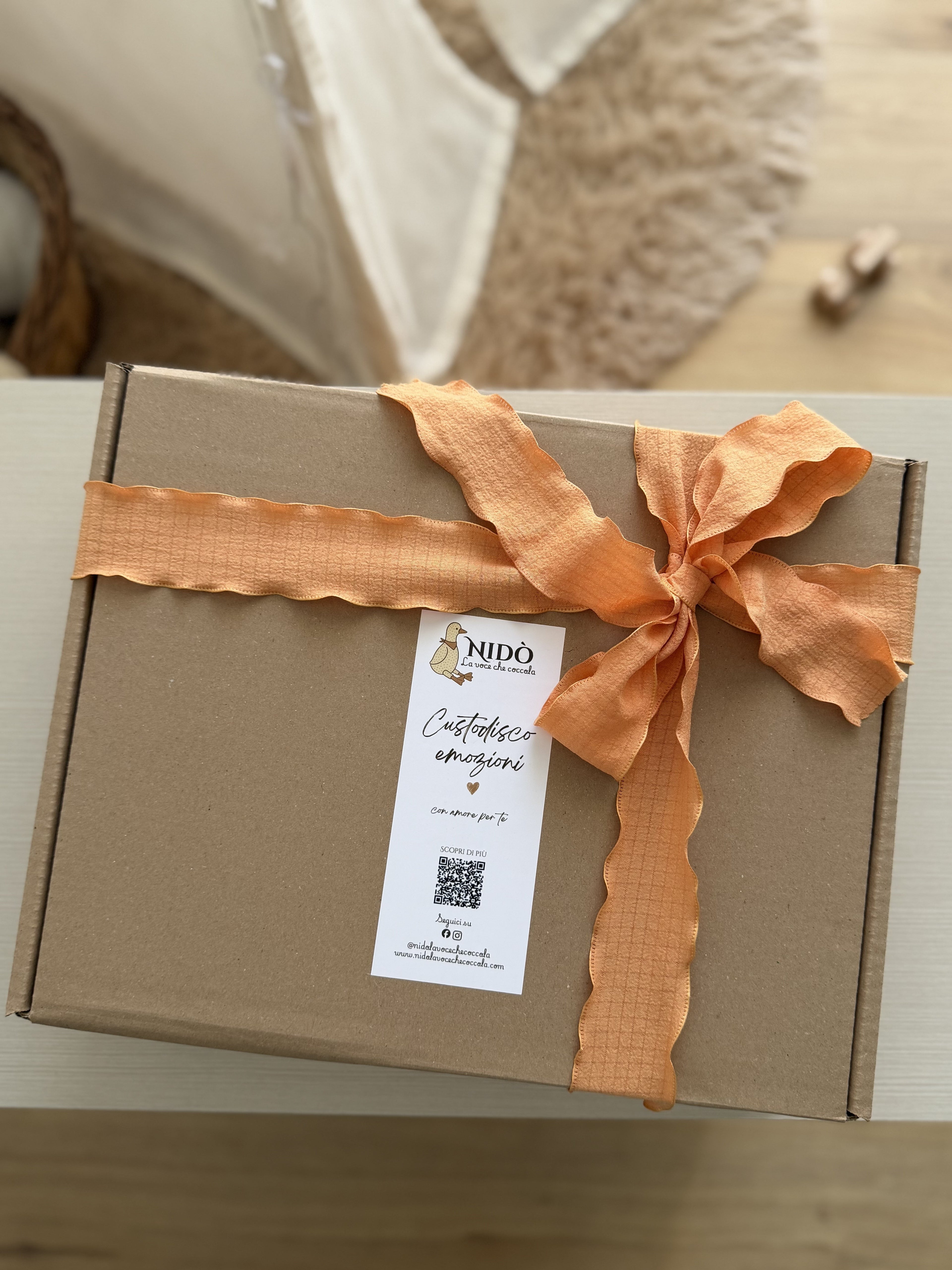 Nidò- Il peluche che custodisce la voce di chi ami